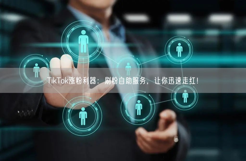 TikTok涨粉利器：刷粉自助服务，让你迅速走红！