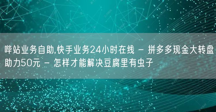 哔站业务自助,快手业务24小时在线 - 拼多多现金大转盘助力50元 - 怎样才能