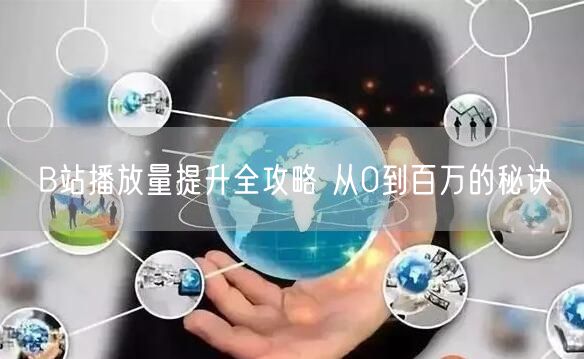 B站播放量提升全攻略 从0到百万的秘诀
