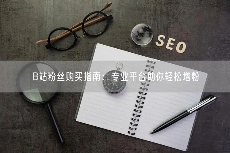 B站粉丝购买指南：专业平台助你轻松增粉