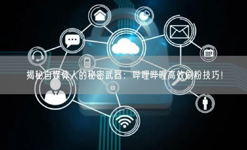 揭秘自媒体人的秘密武器：哔哩哔哩高效刷粉技巧！