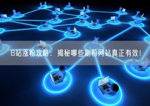 B站涨粉攻略：揭秘哪些刷粉网站真正有效！