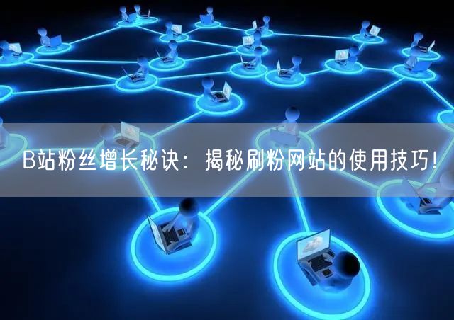 B站粉丝增长秘诀：揭秘刷粉网站的使用技巧！