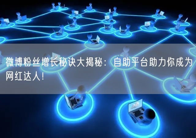 微博粉丝增长秘诀大揭秘：自助平台助力你成为网红达人！
